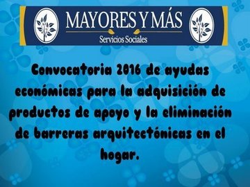 Convocatoria de ayudas 