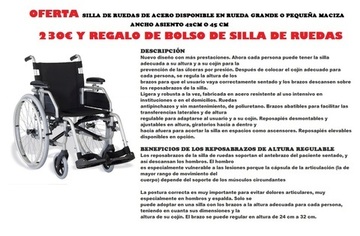OFERTA SILLA DE RUEDAS
